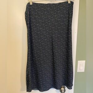 Loft Slip midi skirt